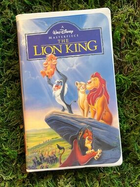 VINTAGE Walt Disney’s Masterpiece The Lion King VHS Tape 90s *UNTESTED*